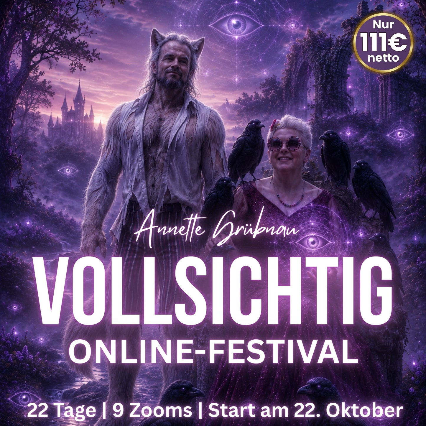 VOLLSICHTIG - Online-Festival mit Annette Grübnau